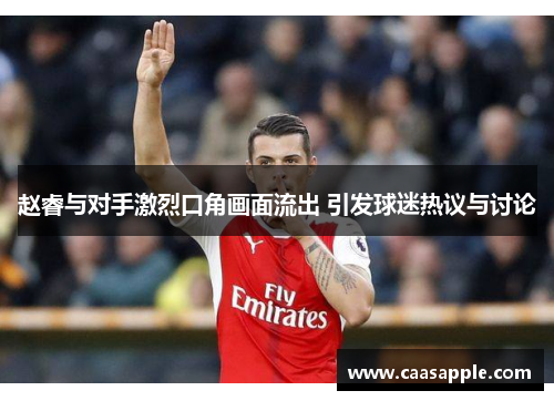 赵睿与对手激烈口角画面流出 引发球迷热议与讨论