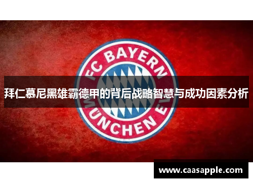 拜仁慕尼黑雄霸德甲的背后战略智慧与成功因素分析 拜仁慕尼黑雄霸德甲的背后战略智慧与成功因素分析